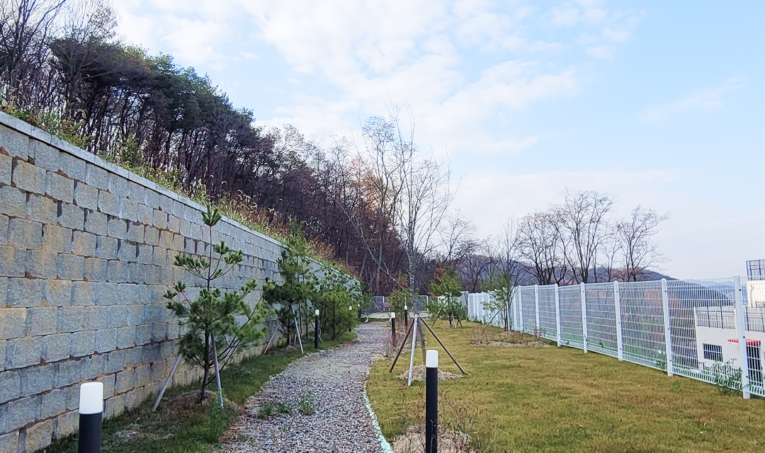 숲속공원 산책로